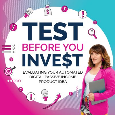Test before you Invest Product Listing